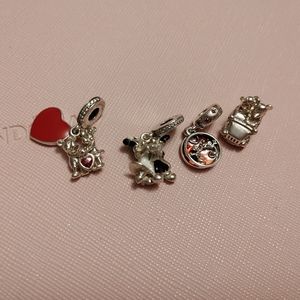 Mickey & Minnie Charms